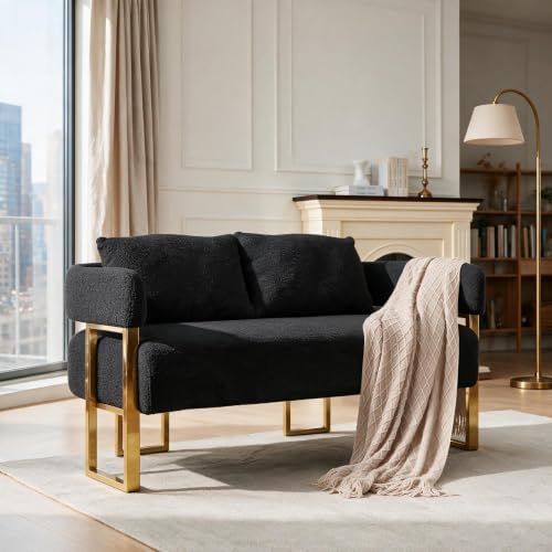 YISHENG Loveseat Sofa Modern Accent Chairs by Yisheng