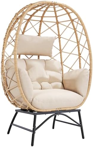 SWITTE Outdoor Wicker Egg Chair by SWITTE