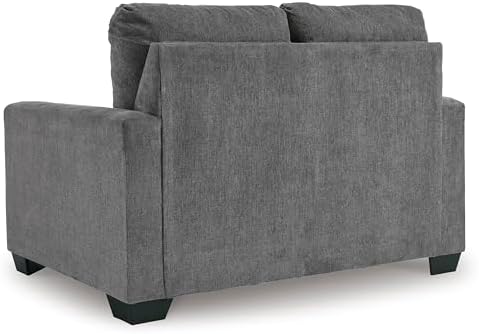 Signature Design by Ashley Rannis Twin Sleeper Sofa, Pewter Chenille - Image 6