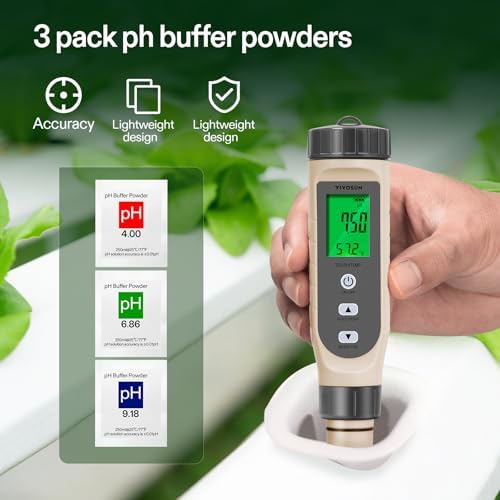 VIVOSUN 3-in-1 Digital pH Meter - Image 4