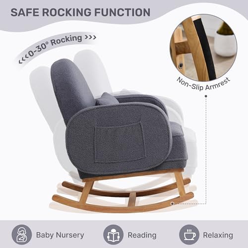 HCHAIRH Nursery Rocking Chair - Image 3