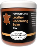 Furniture Clinic Leather Recoloring Balm, Tan Leather Dye by FurnitureClinic
