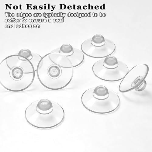 20 Pack 30mm/1.2" Clear Small Suction Cups - Image 5