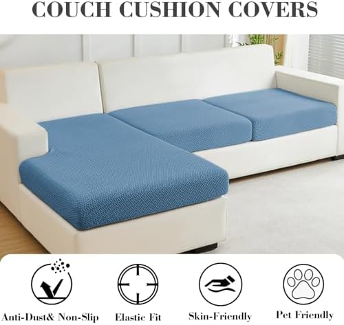 Sofa Covers Couch Covers for Sofa Pet Friendly Couch Cushion Covers Universal - Image 3