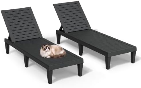 NUNU LAB Outdoor Chaise Lounge Chairs Set - Image 3