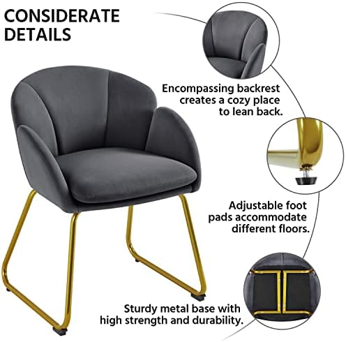 Yaheetech Flower Shape Vanity Chair - Image 6