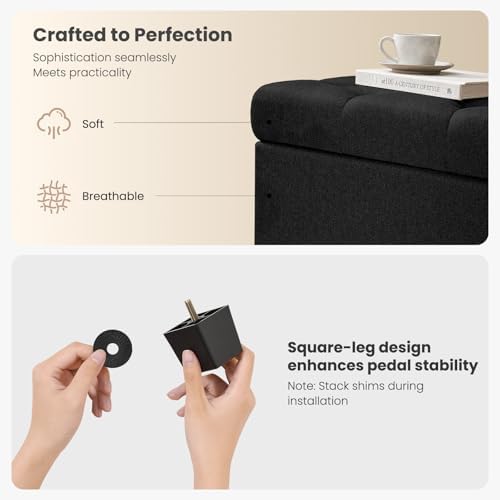 Living&Giving Storage Ottoman Bench - Image 6