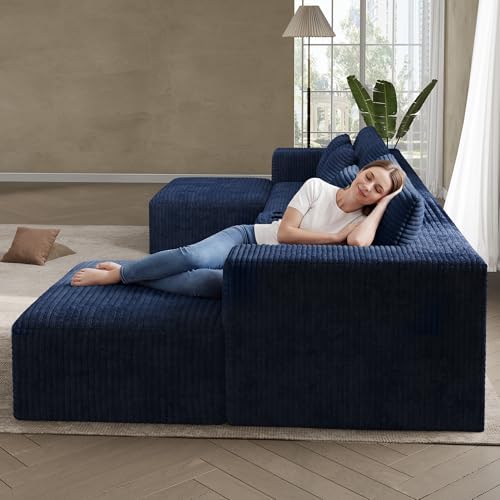 ONEMMLION 151" Oversized Cloud Sectional Couch - Image 7