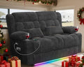 Power Loveseat Recliner Sofa, RV Reclining Loveseat by MisUMis