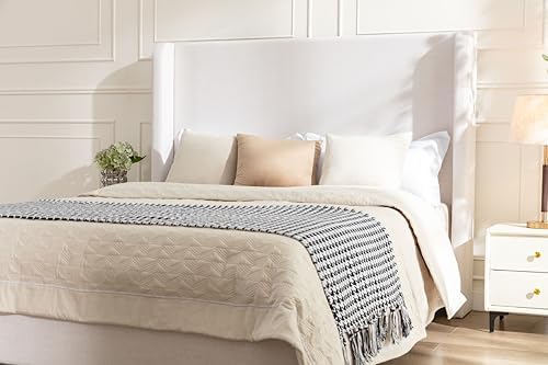 Full Size Upholstered Platform Bed Frame - Image 6
