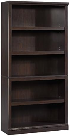 Sauder 5 Tier Book Shelf Wooden Bookcase Multipurpose Bookshelf by SAUDER%C2%AE