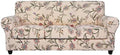 SearchI Stretch Sofa Cover Printed Couch Cover, Floral Pattern 4 Pieces Sofa by SearchI
