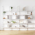 Nathan James Theo 5-Shelf Modern Bookcase, Open Wall Mount Ladder Bookshelf by Unknown