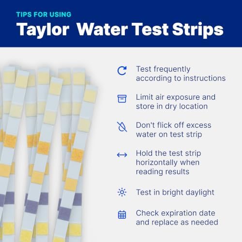 Taylor Technologies S-1403, 7-in-1 Pool and Spa Test Strips - Image 4