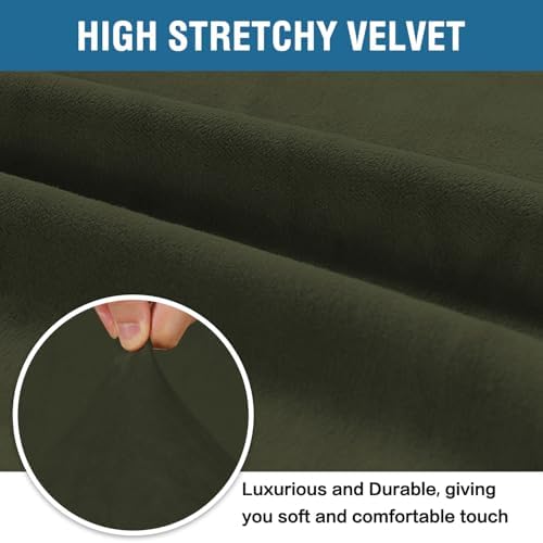 H.VERSAILTEX Stretch Velvet Sofa Covers - Image 3