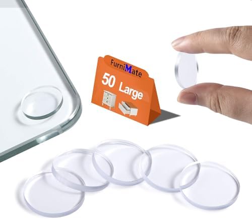 Glass Table Top Anti Slip Pads-Glass Table Top Bumpers by FurniMate