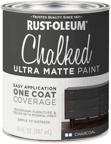 Rust-Oleum Chalked All-in-One Ultra Matte Charcoal Spray Paint by Rust-Oleum