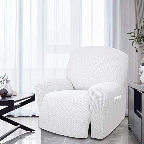 Easy-Going 4 Pieces Oversized Recliner Stretch Sofa Slipcover Sofa Cover - Image 2