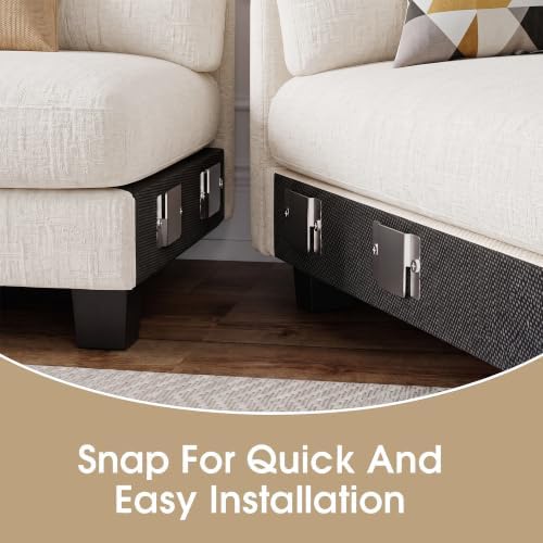 Furniwell U-Shaped Convertible Sectional Sofa Couch - Image 4