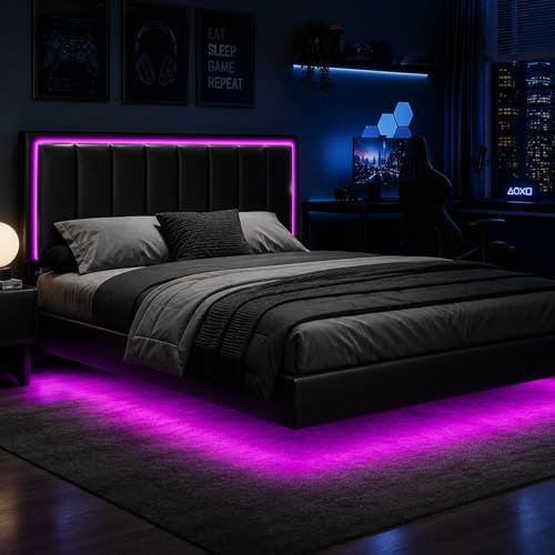 IMMERSTABLE Queen Size Floating Bed Frame by IMMERSTABLE
