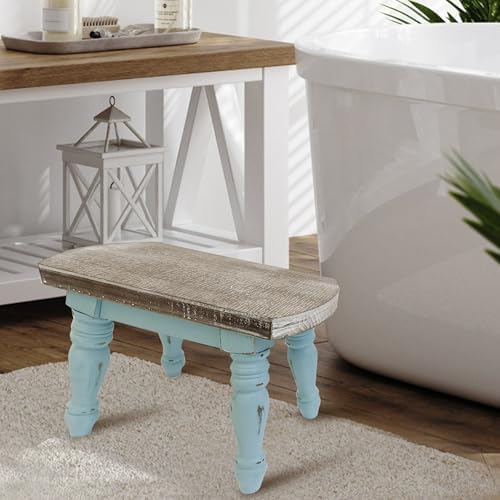 dwellington Farmhouse Wooden Step Stool - Image 2