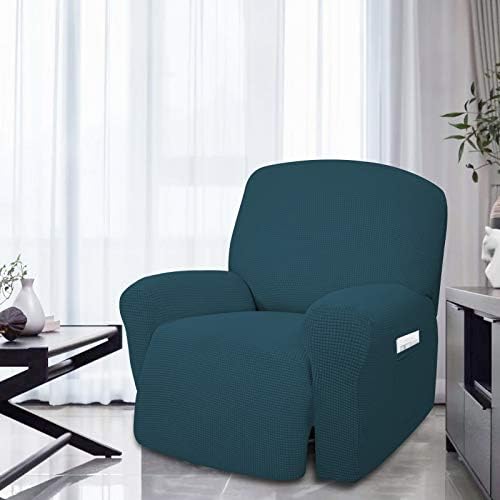 Easy-Going 4 Pieces Oversized Recliner Stretch Sofa Slipcover Sofa Cover - Image 2