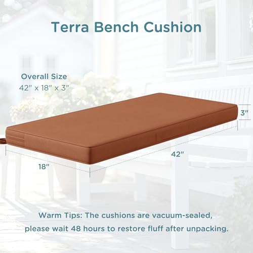 Codi Outdoor Bench Cushion for Patio Furniture - Image 2