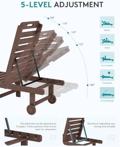 SERWALL HDPE Outdoor Chaise Lounge - Image 4