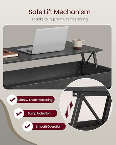 VASAGLE Lift Top Coffee Table - Image 4