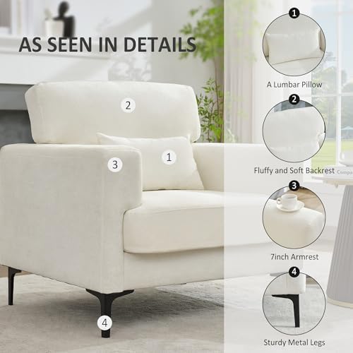Oversized Accent Chair Armchair - Image 6
