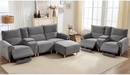 ANJ Power Recliner Sofa Cloud Couches by ANJ