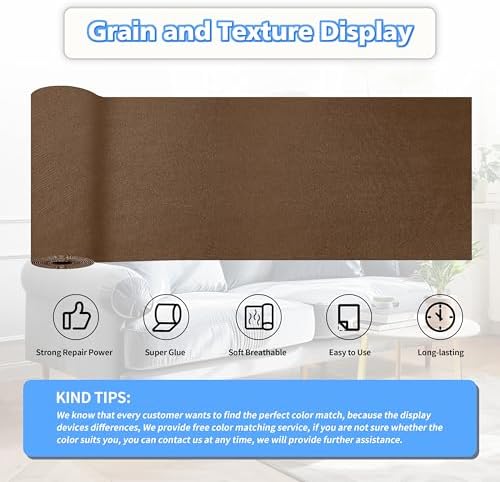 KING MOUNTAIN Couch Fabric Repair Patch, Fabric Patches - Image 2