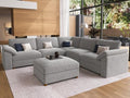 EASE MOOSE Oversized Sectional Modular Sofa, Comfty Deep Seat Couch by EASEMOOSE