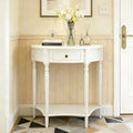 Half Moon Console Table Solid Wood Vintage Entryway Table by %F0%9D%97%9F%F0%9D%97%B2%F0%9D%97%B3%F0%9D%97%B2%F0%9D%97%B1%F0%9D%97%BF%F0%9D%97%AE%F0%9D%98%80%F0%9D%98%81%F0%9D%97%B6%F0%9D%97%B0%F0%9D%97%B6%F0%9D%98%81%F0%9D%98%86