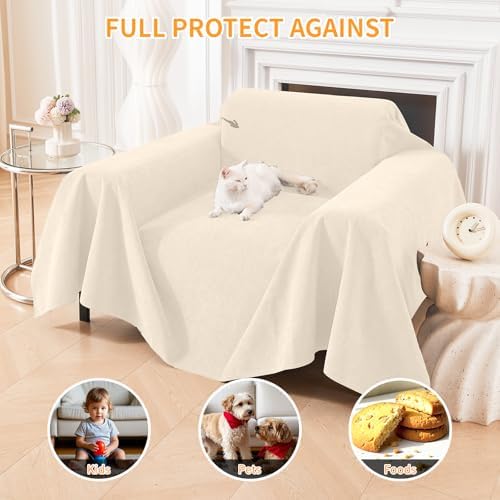 Deep Dream Cat-Scratch Resistant Armchair Couch Cover, Waterproof Sofa Cover - Image 5