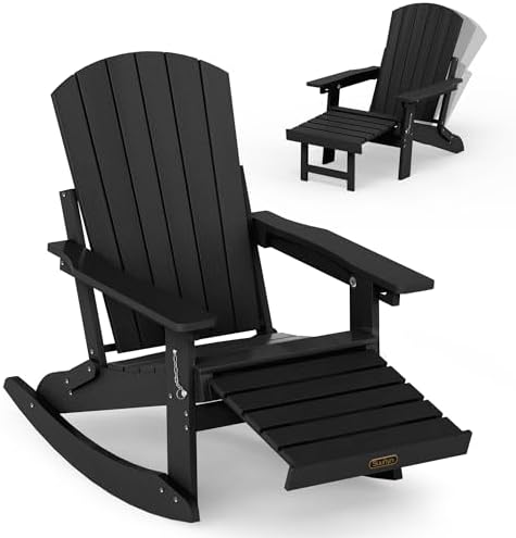 4-in-1 Adirondack Rocking Chair, by Suunyn