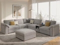 EASE MOOSE Oversized Sectional Modular Sofa, Large v Shape Sectional Couch by EASEMOOSE