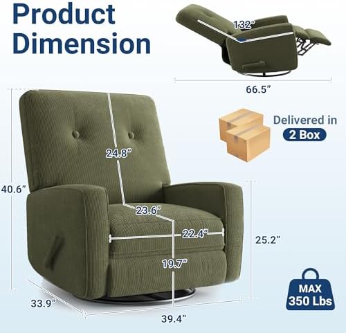 IDEALHOUSE 360° Recliner Chair - Image 2