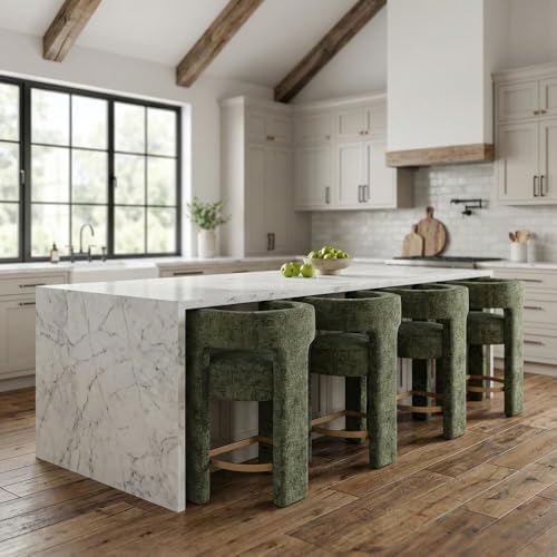 Jofran Gwen Forest Upholstered Counter Stool - Image 2