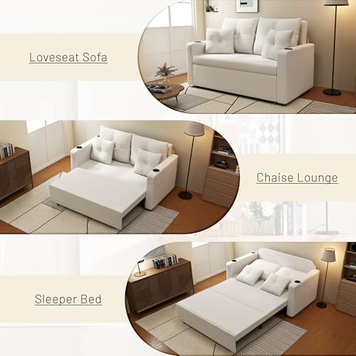 Krcix 3 in 1 Sofa Bed, Loveseat Sleeper - Image 6