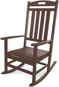 Outdoor Rocking Chair, All-Weather Resistant Poly Lumber Rocker Chair Outdoor by Adiromoti
