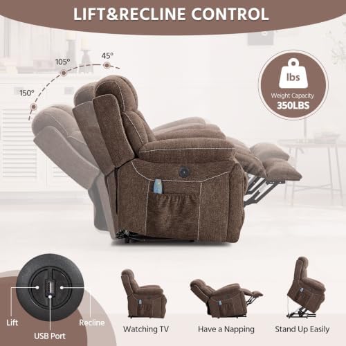 CANMOV Power Lift Recliner Chair - Image 4