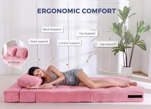 MAXYOYO Convertible Sofa Bed, Fold Out Sofa Couch - Image 6