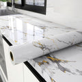 Glossy Thick Marble Contact Paper by YUN-aeonPeelandStickWall