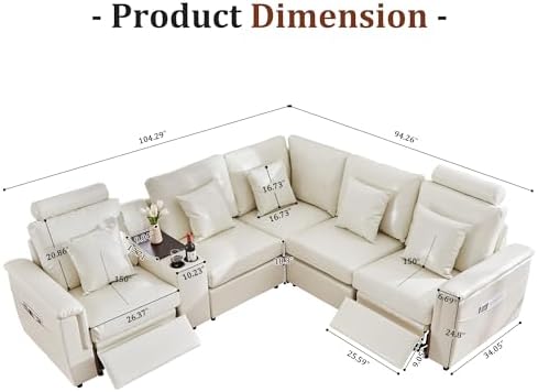 ORRD Oversized Modular Sectional Sofa - Image 2
