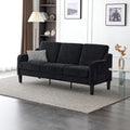 VINGLI Black Couches for Living Room by VINGLI