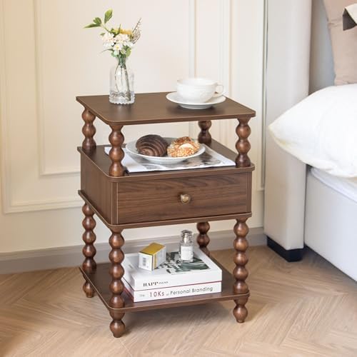 AWASEN Mid Century Modern Nightstand, Bedside Table - Image 5