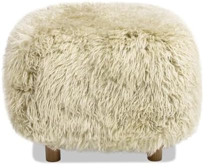 Jennifer Taylor Home Enchante 24.5" New Zealand Sheepskin Rectangular Accent - Image 5