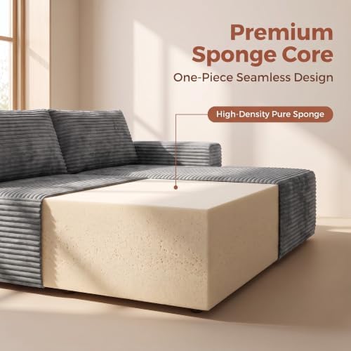 Boneless Couch Modular Sectional Sofa Cloud Couch - Image 5
