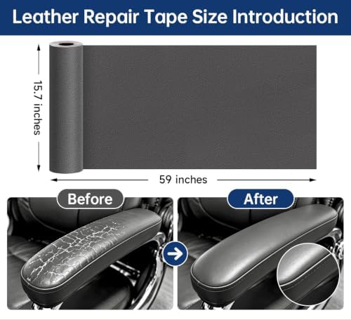 Leather Repair Tape, self-Adhesive Leather Repair Patch, - Image 2